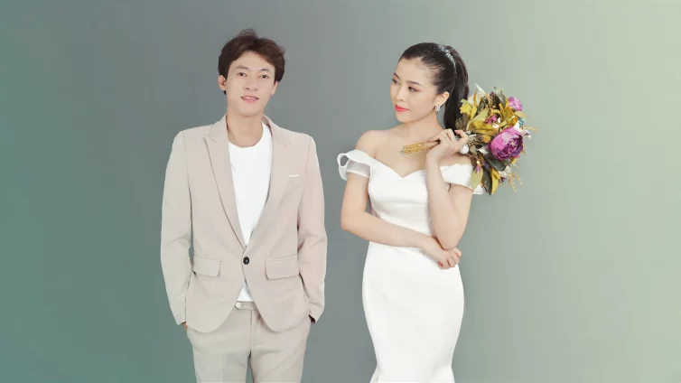 Ảnh cưới Hàn Quốc đẹp do cách làm màu sắc